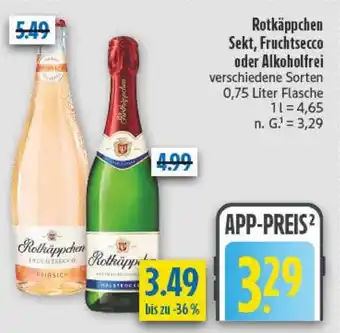diska Rotkäppchen Sekt, Fruchtsecco oder Alkoholfrei Angebot