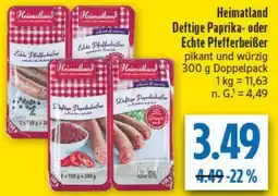 diska Heimatland Deftige Paprika- oder Echte Pfefferbeiẞer Angebot