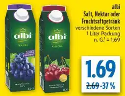 diska albi Saft, Nektar oder Fruchtsaftgetränk Angebot