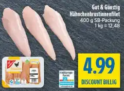 diska Gut & Günstig Hähnchenbrustinnenfilet Angebot