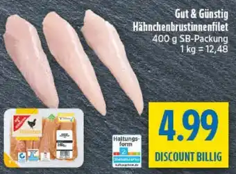 diska Gut & Günstig Hähnchenbrustinnenfilet Angebot