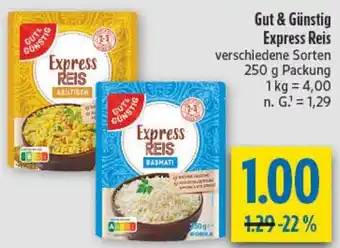 diska Gut & Günstig Express Reis Angebot