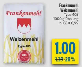 diska Frankenmehl Weizenmehl Angebot
