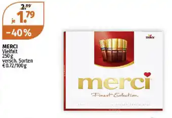 Müller Merci Vielfalt 250g Angebot