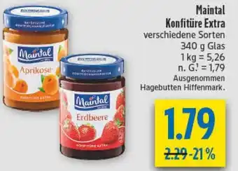 diska Maintal Konfitüre Extra Angebot
