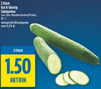 diska Gut & Günstig Salatgurken Angebot