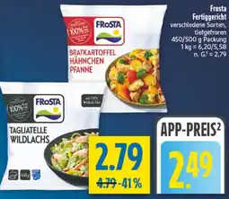 diska Frosta Fertiggericht Angebot
