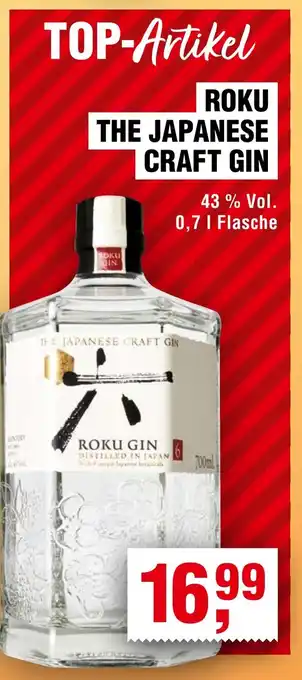 Handelshof Roku the japanese craft gin Angebot