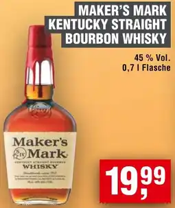 Handelshof Maker's mark kentucky straight bourbon whisky Angebot