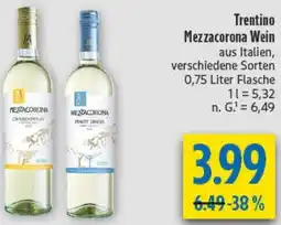 diska Trentino Mezzacorona Wein Angebot