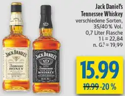 diska Jack Daniel's Tennessee Whiskey Angebot
