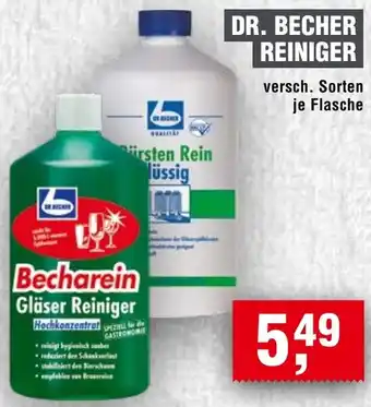 Handelshof Dr. becher reiniger Angebot