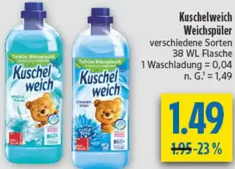 diska Kuschelweich Weichspüler Angebot