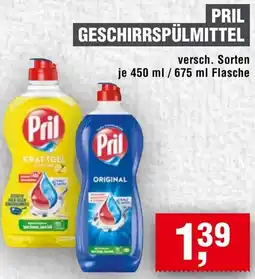 Handelshof Pril geschirrspülmittel Angebot