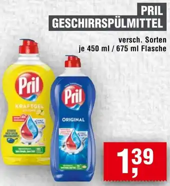Handelshof Pril geschirrspülmittel Angebot