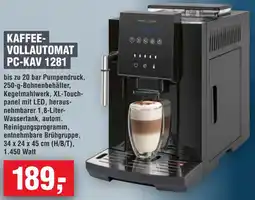 Handelshof KAFFEEVOLLAUTOMAT PC-KAV 1281 Angebot