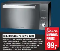 Handelshof MIKROWELLE PC-MWG 1204 Angebot