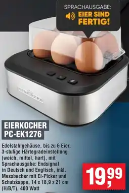 Handelshof PROFI COOK EIERKOCHER PC-EK1276 Angebot
