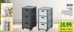 diska rotho Tower mit Rollen „Country" Angebot