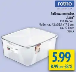 diska rotho Aufbewahrungsbox ,,Lona" Angebot