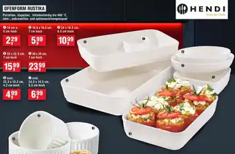 Handelshof Hendi ofenform rustika Angebot