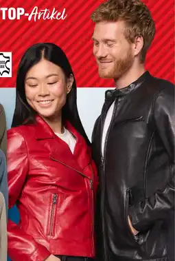 Handelshof Damen- oder herren lederjacke Angebot