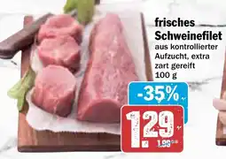 AEZ frisches Schweinefilet Angebot
