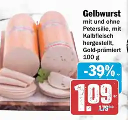 AEZ Gelbwurst Angebot