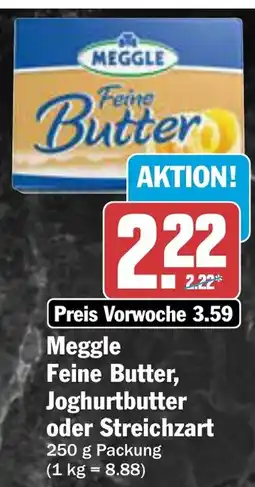 AEZ Meggle Feine Butter, Joghurtbutter oder Streichzart Angebot