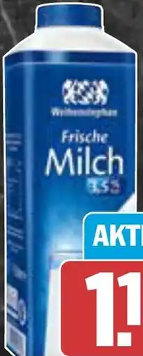 AEZ Weihenstephan Frische Milch Angebot