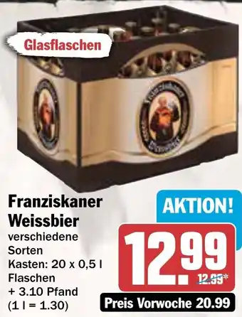 AEZ Franziskaner Weissbier Angebot