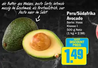 AEZ Peru/Südafrika Avocado Angebot