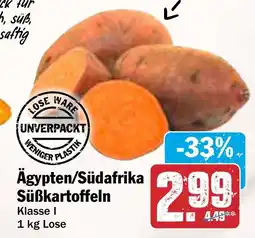 AEZ Ägypten/Südafrika Süßkartoffeln Angebot