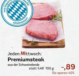 AEZ Jeden Mittwoch Premiumsteak Angebot