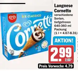 AEZ Langnese Cornetto Angebot