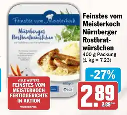 AEZ Feinstes vom Meisterkoch Nürnberger Rostbrat- würstchen Angebot