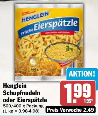 AEZ Henglein Schupfnudeln oder Eierspätzle Angebot