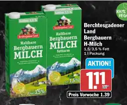 AEZ Berchtesgadener Land Bergbauern H-Milch Angebot