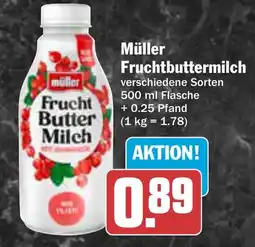 AEZ Müller Fruchtbuttermilch Angebot