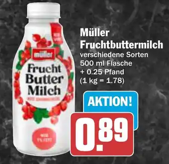 AEZ Müller Fruchtbuttermilch Angebot