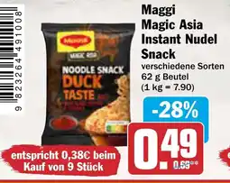 AEZ Maggi Magic Asia Instant Nudel Snack Angebot