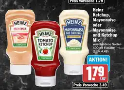 AEZ Heinz Ketchup, Mayonnaise oder Mayonnaise und Ketchup Mix Angebot