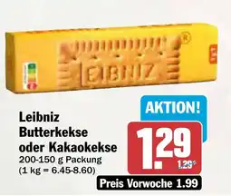 AEZ Leibniz Butterkekse oder Kakaokekse Angebot