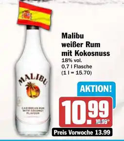 AEZ Malibu weißer Rum mit Kokosnuss Angebot