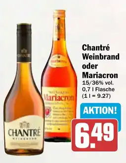 AEZ Chantré Weinbrand oder Mariacron Angebot