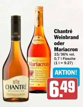 AEZ Chantré Weinbrand oder Mariacron Angebot