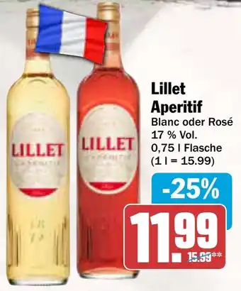 AEZ Lillet Aperitif Blanc oder Rosé Angebot
