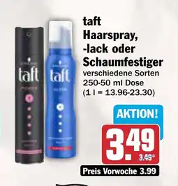 AEZ taft Haarspray, -lack oder Schaumfestiger Angebot
