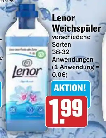 AEZ Lenor Weichspüler Angebot