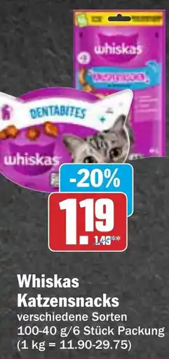 AEZ Whiskas Katzensnacks Angebot